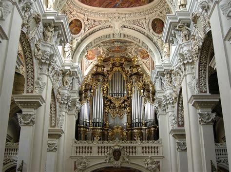 The Largest Church Pipe Organ In Europe With 17774 Pipes In The St