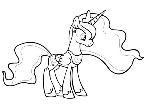 Coloring pages my little pony princess colouring pages mlp. Gambar Mewarnai My Little Pony Princess Celestia