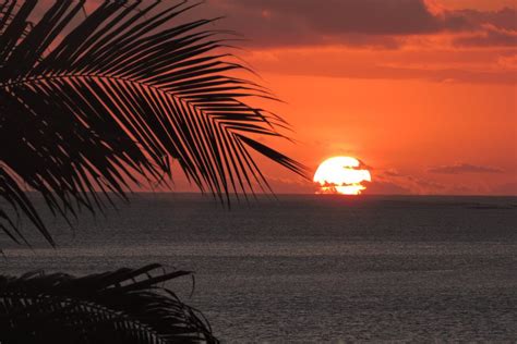 Coucher De Soleil Île Maurice Laetitia Flickr