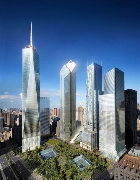 New Yorks Neues Wahrzeichen One World Trade Center Erhält Spitze N Tvde