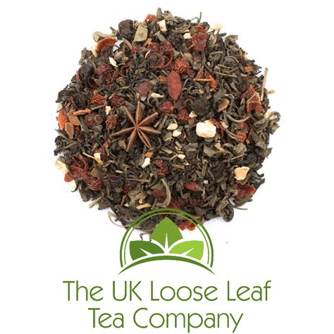 Flavoured Green Tea The Uk Loose Leaf Tea Company Ltd