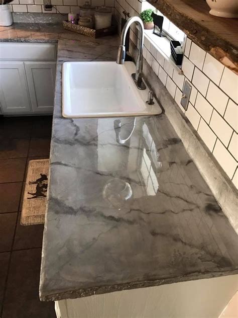 This product offers thicker coatings than typical countertop refinishing products, and the finish is. Countertop Refinishing Kit | epoxy counter redos ...