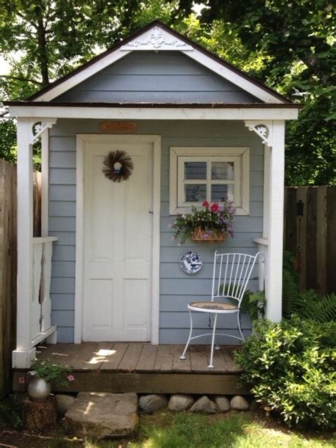 Consider painting the shed to protect it further and to create a unique appeal. 15 Stunning Garden Shed Ideas