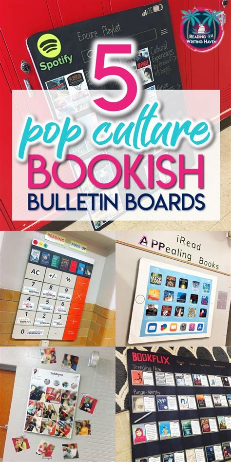 Crafted with love, great attention to details and now encompassing memory it is definitely one of how do you see the diy bulletin board ideas above? Reading Bulletin Boards: Bookish Culture Ideas for Middle ...