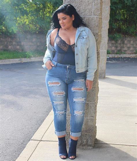 Plus Size Stylish Jeans For Girls On Stylevore
