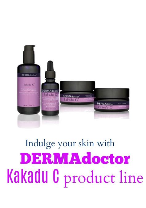 Indulge Your Skin With Dermadoctor Kakadu C Product Line Professional