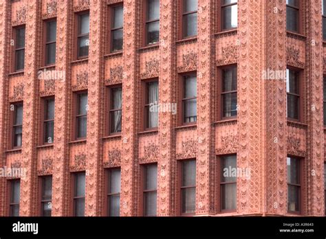 Details On The Guaranty Prudential Building Buffalo New York Usa Stock