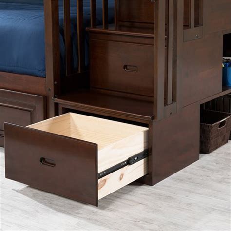 Are you looking atlantic furniture columbia twin over twin bunk bed natural maple with flat panel bed drawers, for more and complete reviews, click : Atlantic Furniture Columbia Full Over Full Staircase Bunk ...