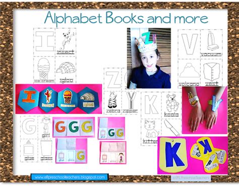 Esl Alphabet Resources Worbook Then I Created A Book Or Something Else