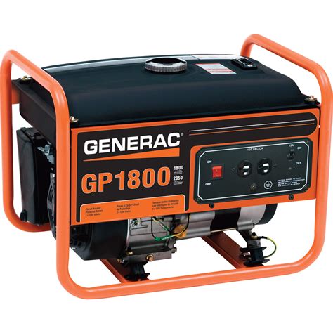 Generac GP1800 Portable Generator — 2050 Surge Watts, 1800 Rated Watts