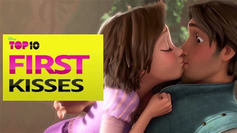 Disney Top 10 First Kisses Youtube