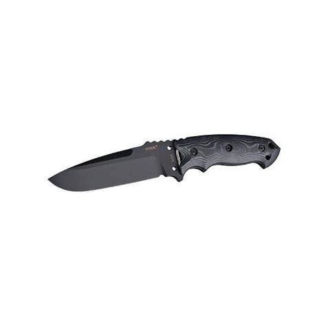 Hogue Ex F01 55 Drop Point Fixed Blade Knife G Mascus Black 35179