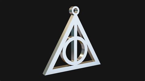 Free Stl File Deathly Hallows・3d Printer Design To Download・cults