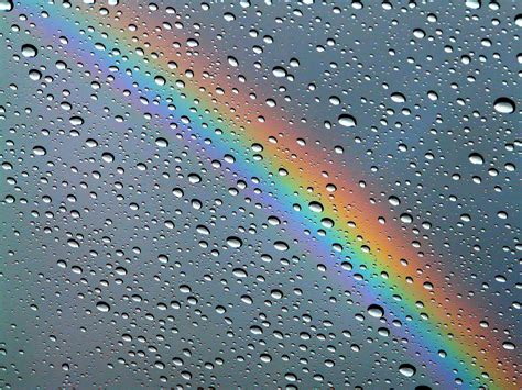 Rain Rainbow Flickr Photo Sharing