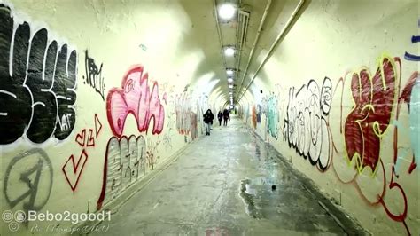 Nyc Dotmta Irt W 191st Street Tunnel 70s And 80s Style Graffiti Wall