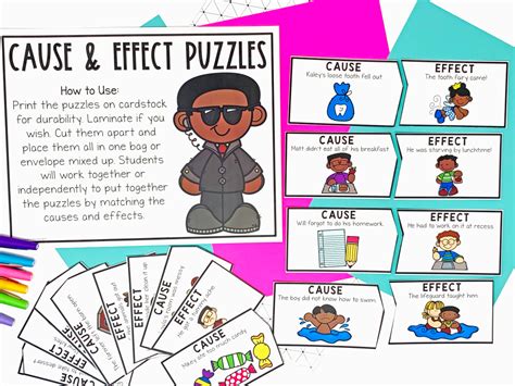 Cause And Effect Activities Teaching Tips And Ideas Simply Creative