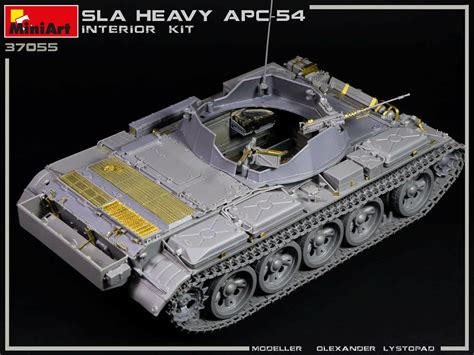 135 Sla Heavy Apc 54 Interior Kit Military Vehicles Military