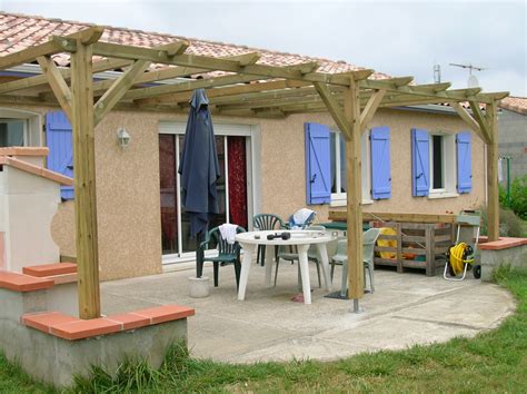 Maybe you would like to learn more about one of these? Plan pergola bois - maison parallele