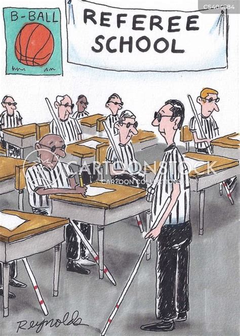 Refereeing Cartoons And Comics Funny Pictures From Cartoonstock