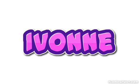 Ivonne Logo Free Name Design Tool Von Flaming Text