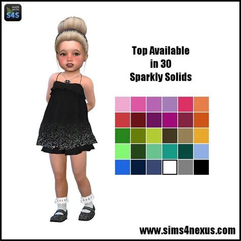 Breezy A Top For Toddler Girls Go To Download Sims 4 Nexus