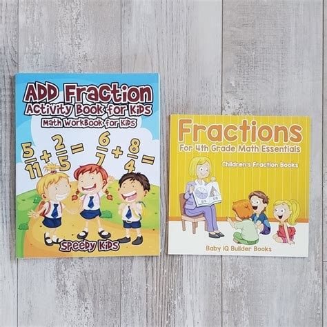 Other Fractions Workbooks 4th Grade Poshmark