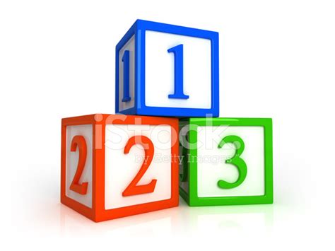 Numbered Cubes Stock Photo Royalty Free Freeimages