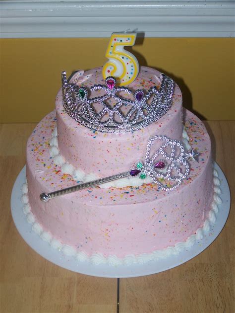 Pink Princess Cake My Granddaughters 5th Birthday Cake A Flickr