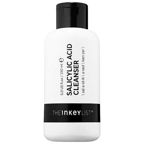Glycolic acid cleansers are the answer to all your hyperpigmentation woes. The Inkey List Salicylic Acid Cleanser