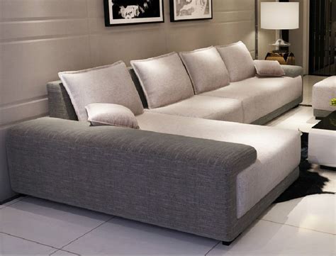 Modern L Shaped Sofa In Living Room Information