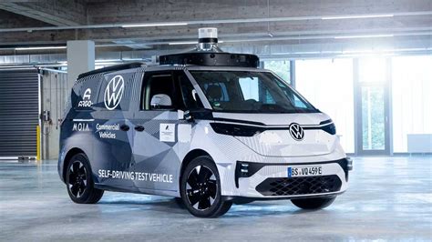 Vw Id Buzz Self Driving Passenger And Cargo Vans On The Way