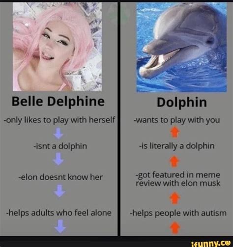 Belle Delphine Only Likes To Play With Herself Dolphin Wants To Play