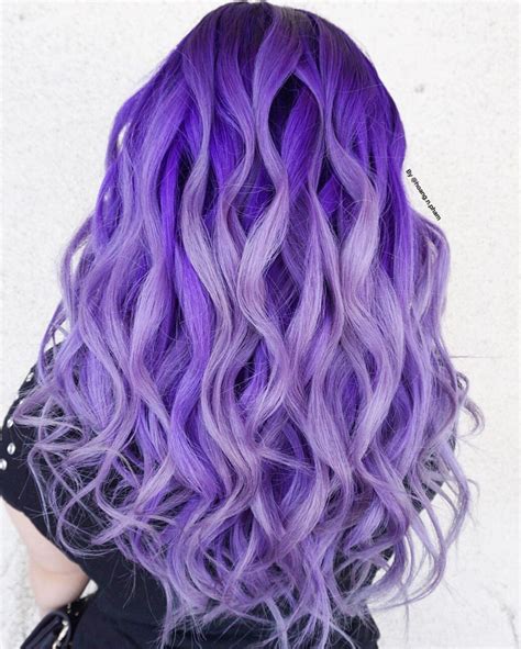 Tempted to give purple hair a go? my hair is dyed purple and my hair is almost the same ...