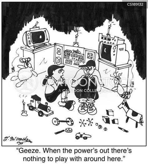 Power Outage Cartoons And Comics Funny Pictures From Cartoonstock
