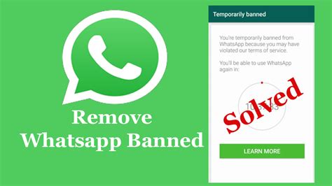 How To Fix Whatsapp Banned 2020 Remove Whatsapp Banned Solved