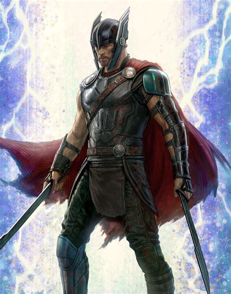El Artista Andy Park Publica Un Concept Art Del Dios Del Trueno En Thor Ragnarok Zonared