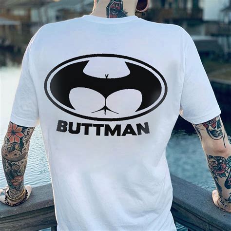 Buttman Print Mens T Shirt