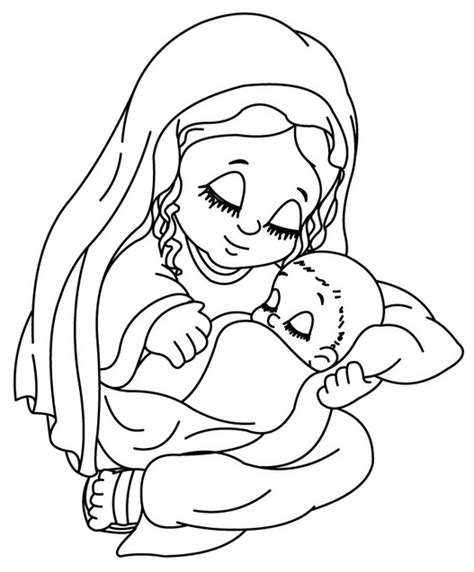 Compartiendo Por Amor Dibujos María Madre De Dios