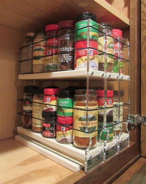 Organize Your Cabinet Spices With This Innovative Spice Rack Easily