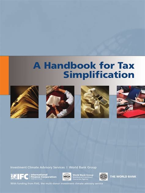 Handbook Of Tax Simplification Web Version Pdf Progressive Tax