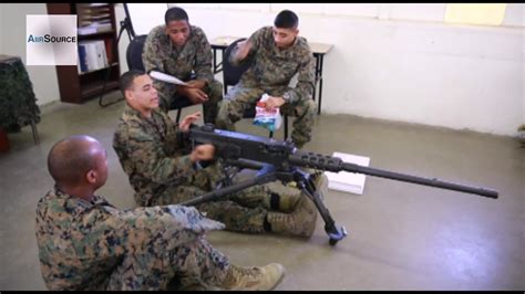 Marines In Machine Gunners Course Youtube