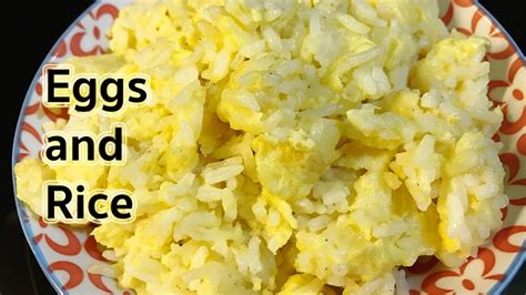 Breakfast Recipes Eggs And Rice Recipe Recipe Bunny