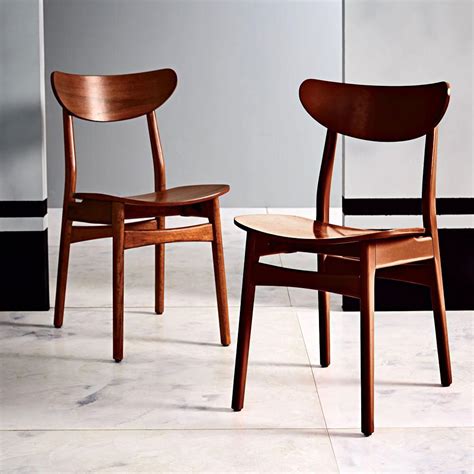 This collection of modern walnut dining chairs includes designs from porada an elegant walnut dining chair will make all the difference in your dining room. Classic Cafe Dining Chair - Walnut | west elm UK