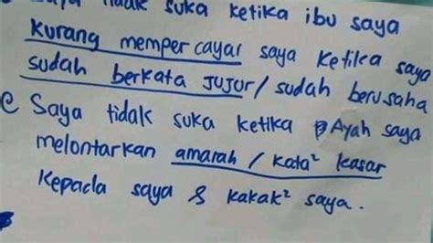 Contoh Surat Cinta Orang Tua Untuk Anaknya - Kumpulan Contoh Surat dan