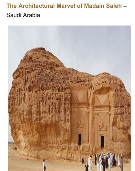 Madain Saleh Previously Known As Hegra Is The Most Famous Ancient