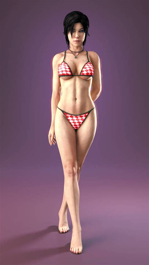 Lara Croft Bikini By Saqune On Deviantart