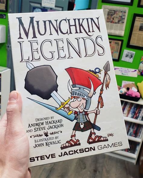 Munchkin Legends Card Game Cape And Cowl Comics And Collectibles Comics Toys Games And More