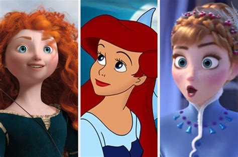 Redhead Disney Characters Telegraph