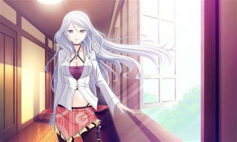 I mean why would someone have purple hair? anime girl with silver hair - Google Search | Anime ...
