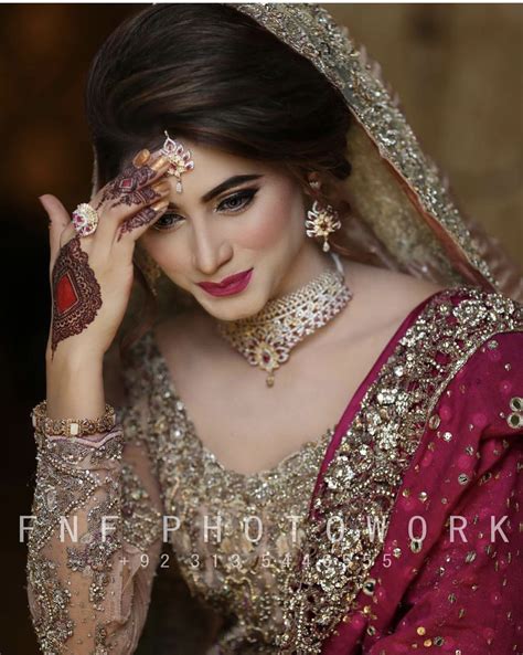 Hairstyles red pakistani bridal makeup. Pin by KS ️ on All AbOuT Weddings | Pakistani bridal ...